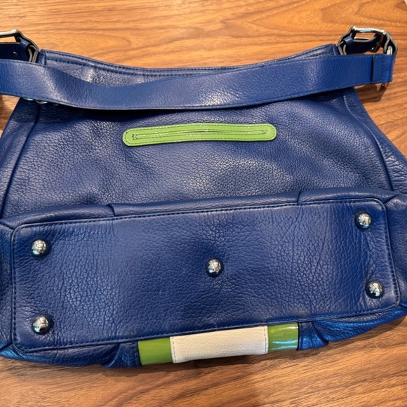 Bright Blue/ Green Shoulder Purse- My London Flat - Picture 2 of 3